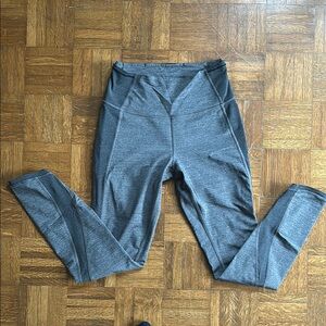 Lululemon Gray High-Waisted Leggings